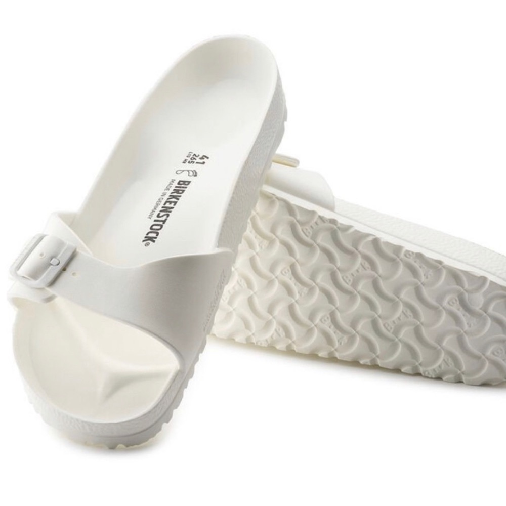 SZ 10 ***Madrid Birkenstocks 🌼 BOGO black/white